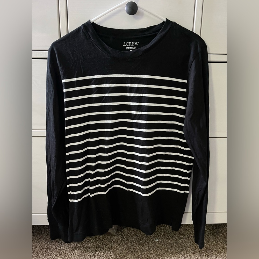 Worn once jcrew cotton striped tee